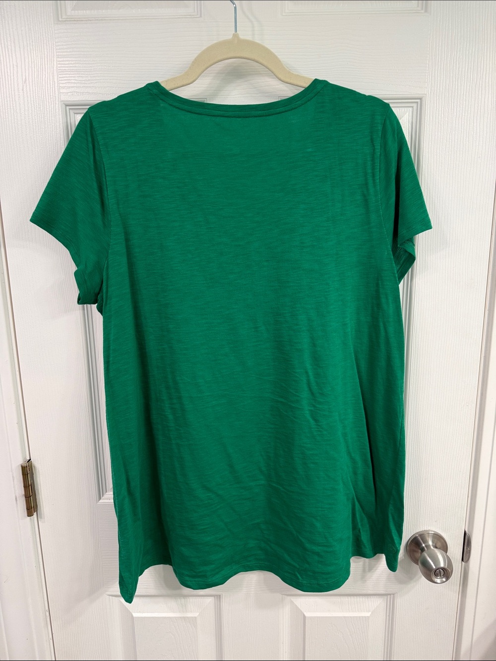 GUC Lilly Pulitzer Etta Top in green.  Size Large. - Picture 4 of 4